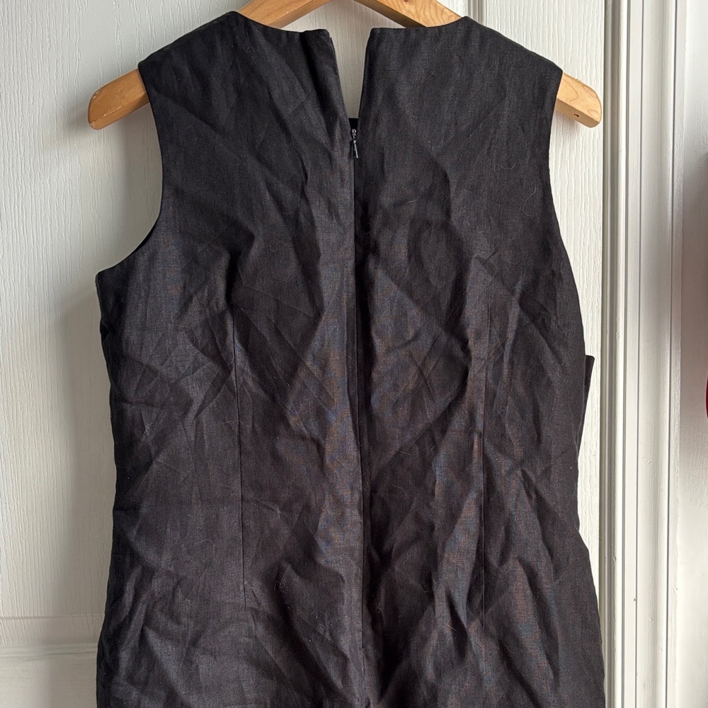 Talbots Linen Sleeveless Dress - Picture 7 of 7